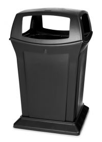 Fire-Safe Container Black 4 Openings 170.3L / 45 Gallon