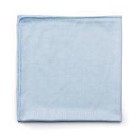 Blue Microfiber Glass Cloth 16''x16''