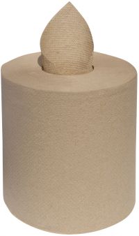 2-Ply Centerpull Paper Towel Roll 8''x15'', 600 Sheets, Natural (6 Rolls)
