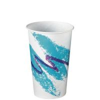 Cup Paper Cold 16 oz Treated Wax Jazz