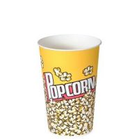 Tub Paper Popcorn 46 oz Popcorn print