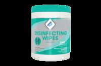 Disinfecting Surface Wipes 6''x6.75'', Canister, White (240 Per Canister, 12 Canisters)