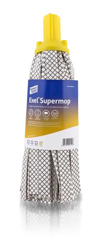 Excel Supermop Antibacterial Yellow [Pack 12] 104236YW