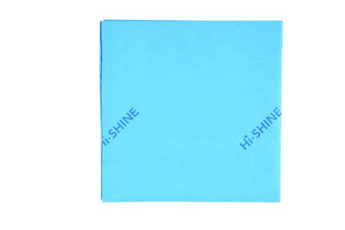 Hi-Shine Microfibre Cloth 400x400mm 140gsm Blue 101172B  [Pack 10]