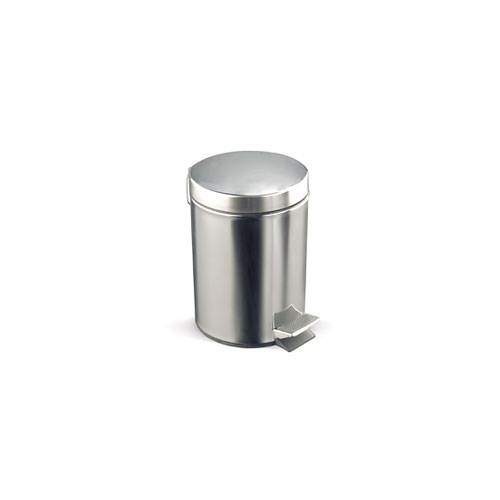 ROCADA Round Pedal Stainless Steel - 7 Litre - 161-1272