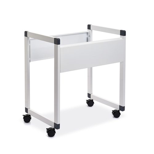 ROCADA VISUALLINE Mobile Filing Trolley for A4 and Folio - White - 161-1190