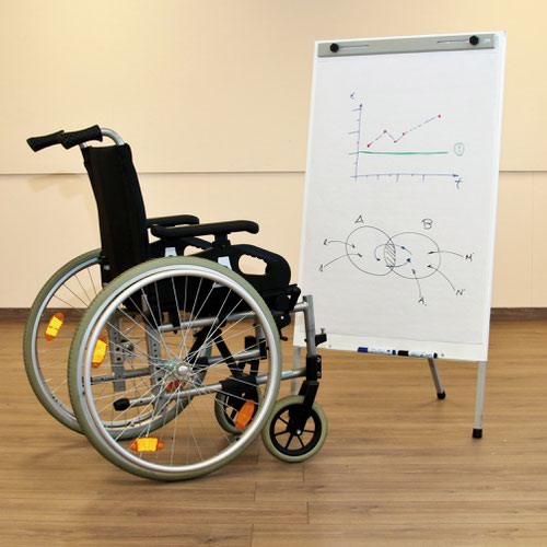 Rocada Visualline Mobile Magnetic Flipchart with Arm 700x1010mm - 610V19  24457RC