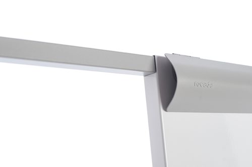 ROCADA VISUALLINE Mobile Magnetic Flipchart (Height Adjustable with Castors) - Grey