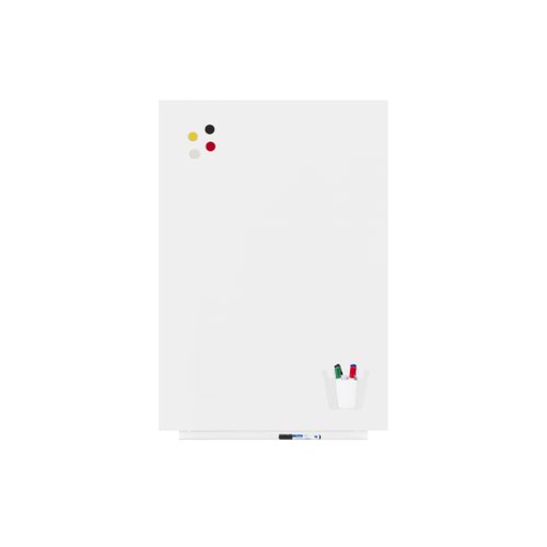 Rocada Skinwhiteboard Drywipe Board Lacquered Surface 750x1150mm White - 6420R Drywipe Boards 21370RC