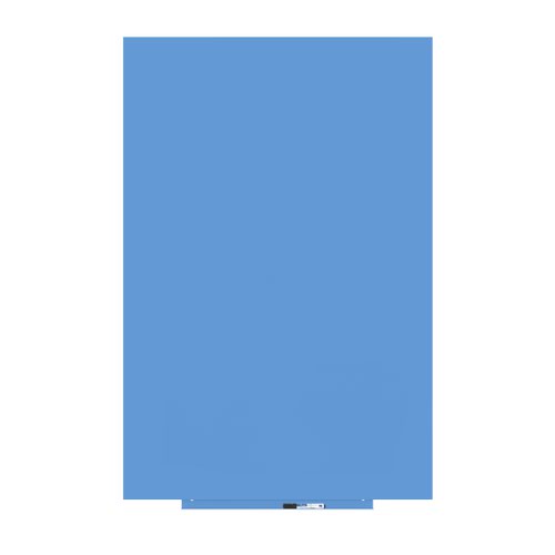 Rocada Skincolour Drywipe Board Lacquered Surface 1000x1500mm Blue - 6421R-630