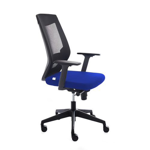 ROCADA ERGOLINE Operators Mesh Chair - Blue