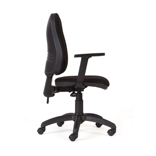 ROCADA ERGOLINE Operators Medium Back Chair - Black - 161-1210