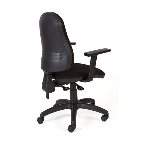 ROCADA ERGOLINE Operators Medium Back Chair - Black - 161-1210