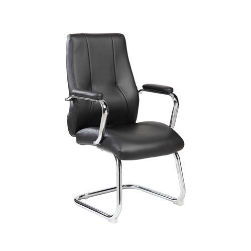 ROCADA ERGOLINE Confident Visitors Chair - Black