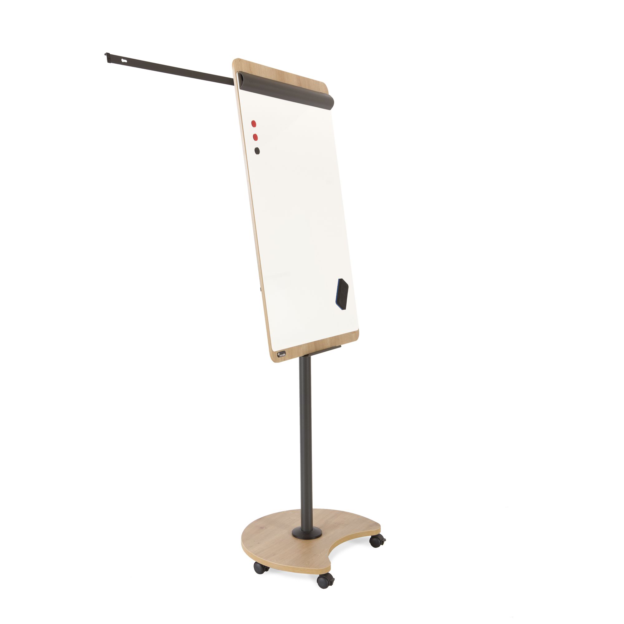 Natural Mobile Whiteboard/Flipchart 68x97cm