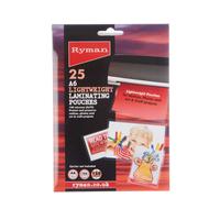 Ryman Laminating Pouches A6 150 Micron Pack of 25