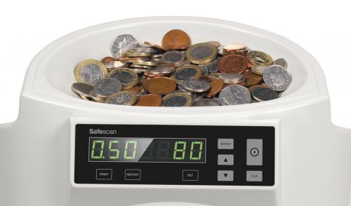 Safescan Mixed Coin Counter and Sorter Sterling 113-0568
