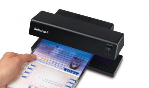 Safescan 40 UV Counterfeit Detector | 28039J | Safescan