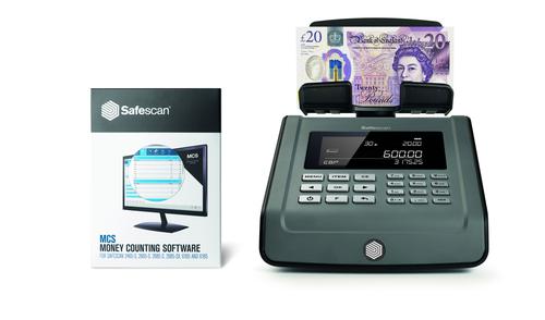 Safescan 6185 Coin and Banknote Counter Cash Counter JA4066