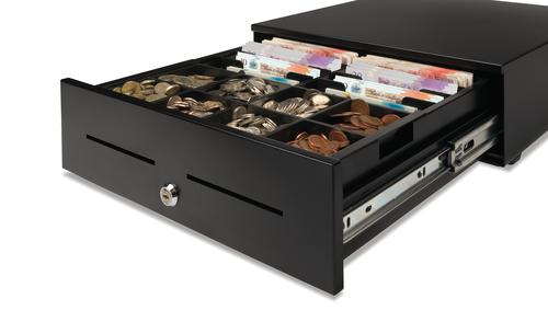 Safescan HD-4142 Heavy Duty Cash Drawerwith 8 Coin and 8 Note Trays