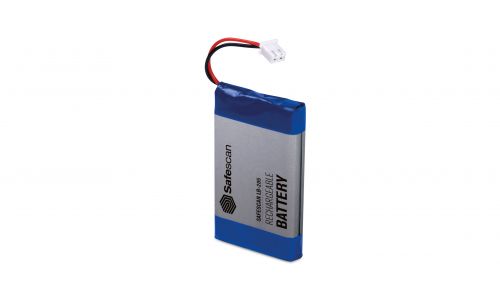The LB-205 rechargeable battery adds freedom of location to the Safescan 6165 and 6185's many features. With up to 30 hours of mobile use, this lithium polymer battery lets you count up your entire till whenever and wherever it's convenient. For use with the Safescan 6165 and 6185 money counting scale.