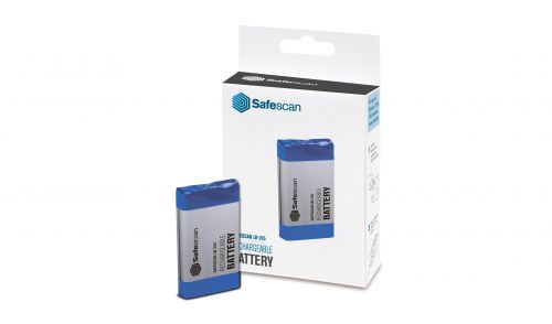 The LB-205 rechargeable battery adds freedom of location to the Safescan 6165 and 6185's many features. With up to 30 hours of mobile use, this lithium polymer battery lets you count up your entire till whenever and wherever it's convenient. For use with the Safescan 6165 and 6185 money counting scale.