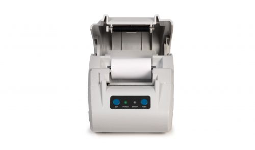 62322SF | Simply plug the sturdy, compact Safescan TP-230 into your 1250, 6155, 6165, 6185, 2465-S, 2665-S, 2685-S or 2985-SX money counter and automatically print a detailed report on each denomination and the total sum counted. The ideal way to print hard copies for your records or fill out your daily cash report. The TP-230 is fast: it will print your full results in crisp, clear text in less than a minute. And thanks to its modern thermal print technology, the TP-230 is lightweight, compact and nearly silent. For maximum convenience, the TP-230 uses standard, widely available thermal printing paper and comes with both USB and serial printer cables (and a paper roll to get you started).
