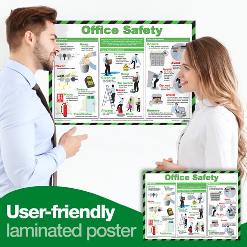 Office Safety Guidance Poster A2 (Laminated)