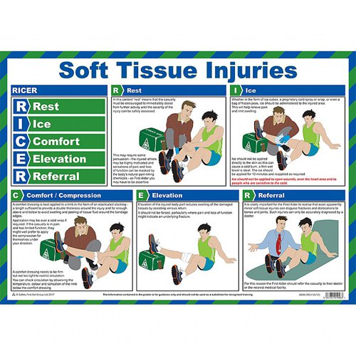 Soft Tissue Injuries A2 Poster