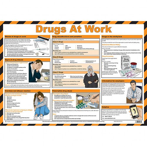 Drugs at Work A2 Poster