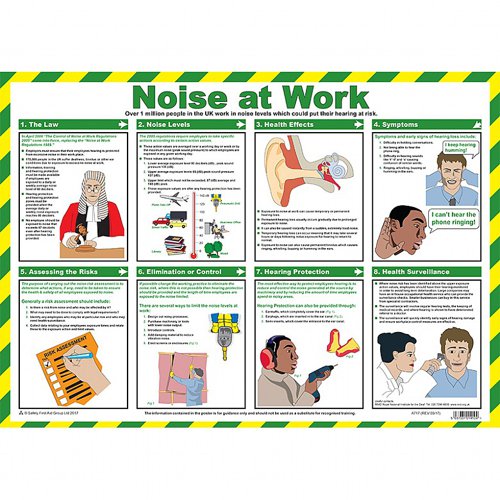 Noise At Work A2 Poster