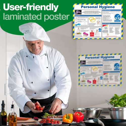 Personal Hygiene Guidance Poster A2 (Laminated)
