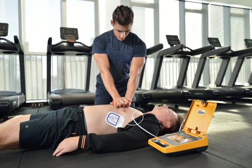 Mindray BeneHeart C1A Defibrillator - Fully Automatic AED (Voice-Guided CPR Instructions)