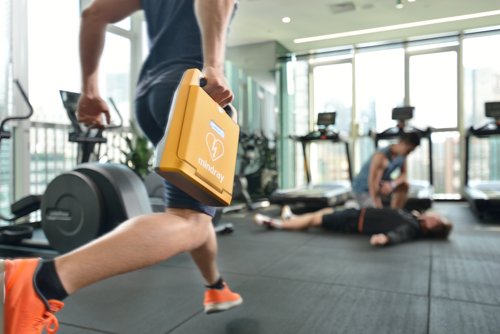 Mindray BeneHeart C1A Defibrillator - Fully Automatic AED (Voice-Guided CPR Instructions)