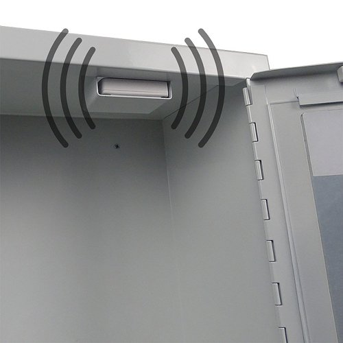 Indoor AED Cabinet with Alarm Unlocked 42x20x38cm