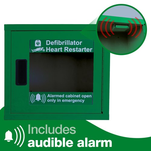 Universal Defib Cabinet with Alarm