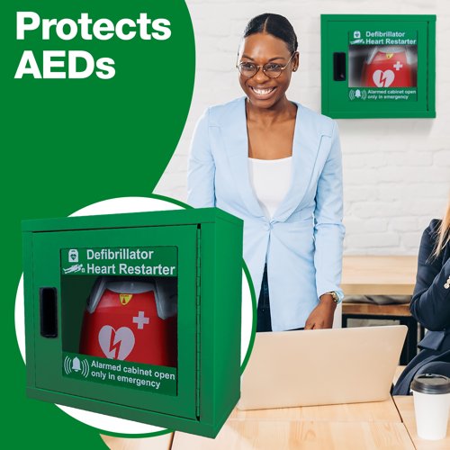 Universal Defib Cabinet with Alarm