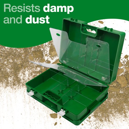 ABS First Aid Case LG Empty Large Green Empty