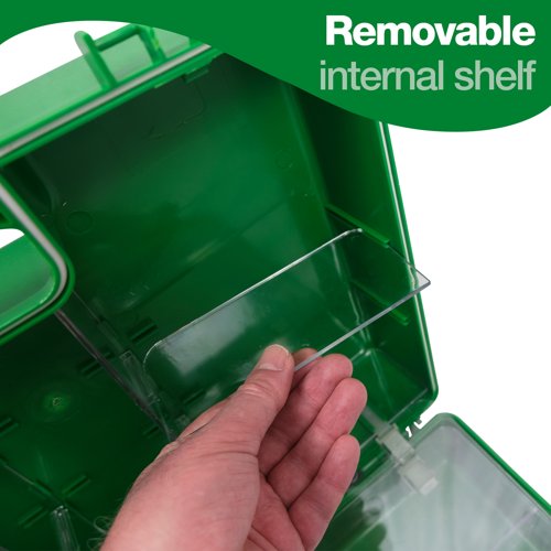 ABS First Aid Case LG Empty Large Green Empty