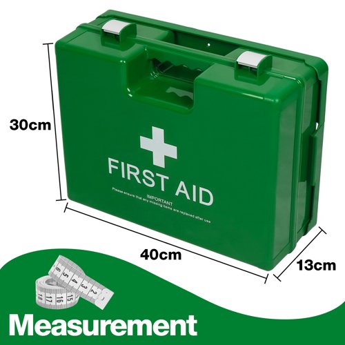 ABS First Aid Case LG Empty Large Green Empty