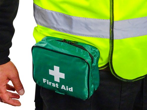 Double Zip Belt Loop Pouch