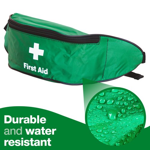 First Aid Bum Bag Empty Nylon Green