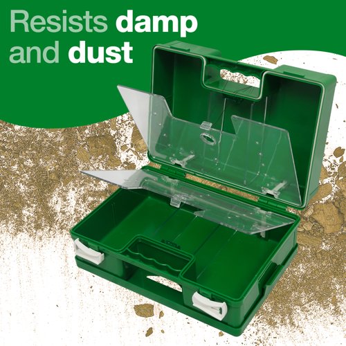 ABS First Aid Case SM Empty Small Green Empty