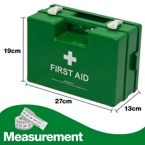 ABS First Aid Case SM Empty Small Green Empty