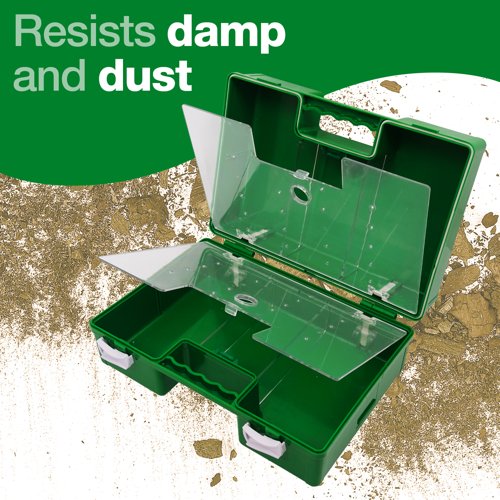 ABS First Aid Case MD Empty Medium Green Empty