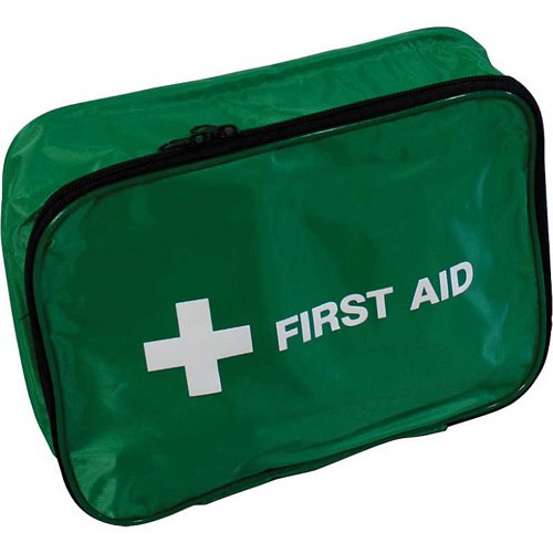 Fist Aid Case Nylon, Green, Empty