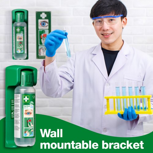 Cederroth Eyewash & Bracket 7200 & CD81 500ml