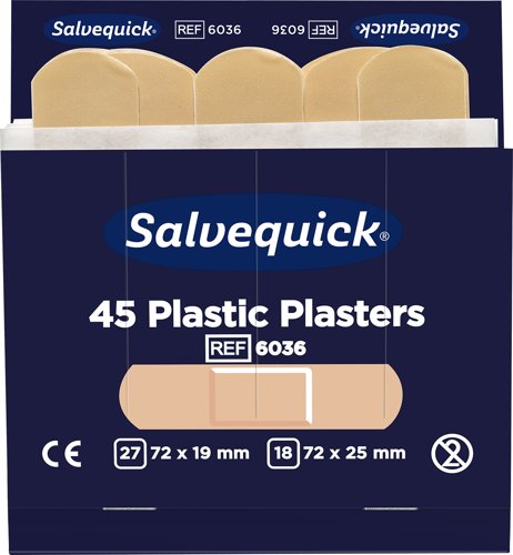 Salvequick Washproof Plasters
