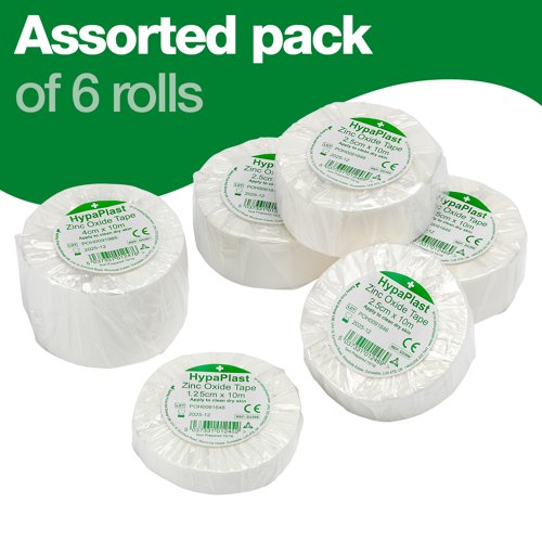 HypaPlast Zinc Oxide Tapes Assorted