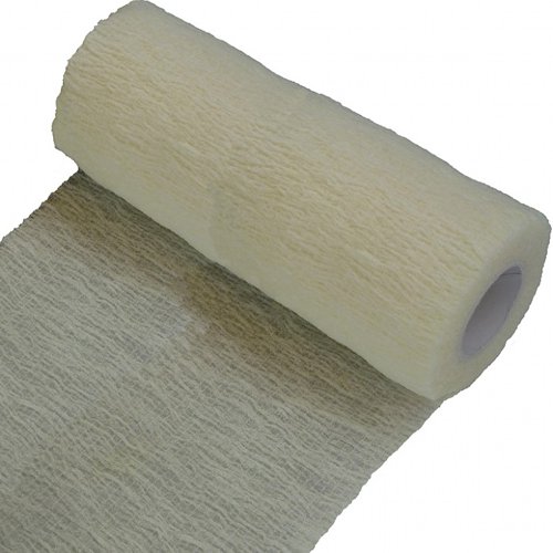 Cohesive Bandage Non-Woven 10cm x 4.5m, White